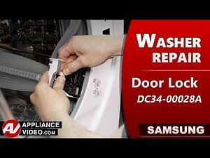 Samsung Washer - Door Will Not Lock or Remains Locked - Door Lock Repair