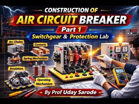 Construction of Air Circuit Breaker | Part 1 | Switchgear & Protection