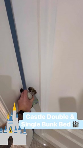 4.2K views · 13 reactions | This castle bunk bed installed in Northern Ireland ! Double and single bed with castle towers ! Bookshelf and LED lights  . We deliver and assemble all over the UK & Ireland  #bedroomreveal #bunkbeds #childrensdreambeds #castlebed #themedbeds | MK Furnishings | Facebook