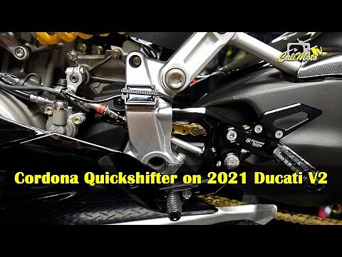 2021 Ducati Panigale V2 | Cordona Precision Quickshifter Step-by-step Install