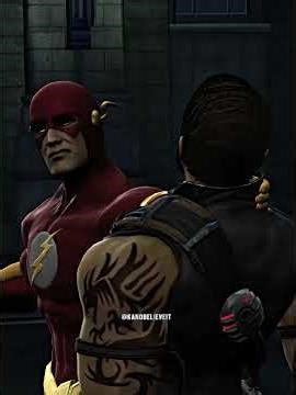 Batman put Evil Flash in his place real quick #mk #mkvsdc #mortalkombat