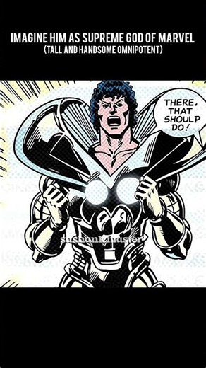 Pre-recton beyonder the omnipotent god of marvel comics.