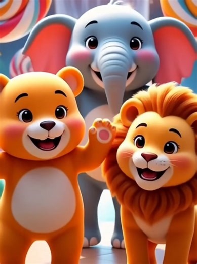 cute cartoons enjoying #cartoons #kidssong #cartoonvideo #kidscartoon #foryou