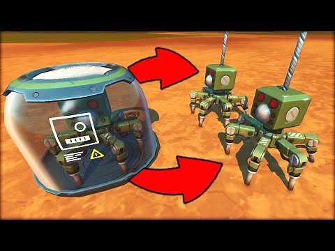 So I Modded the Bot Capsule Spawn Rates in Scrap Mechanic...