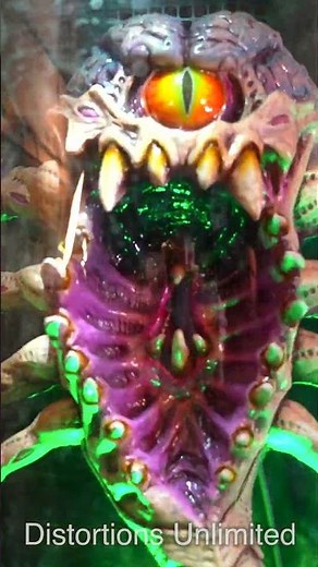 Alien Parasite Animatronic Sci Fi Horror Prop
