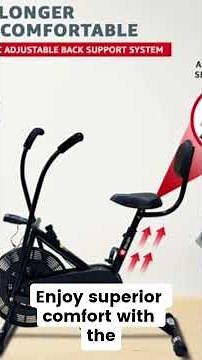 PowerMax Fitness BU-201 Air Bike Review | Best Budget Dual Action Exercise Bike for Home Gym