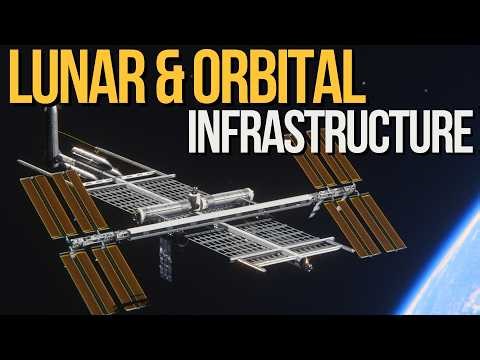 The Lunar Mass Driver Orbital Supply Chain