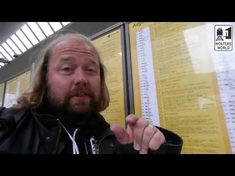 Train Tips: How to Read a European Train Timetable