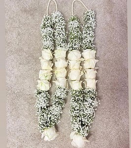 Wedding Varmala: Fresh Flower Garlands for Bride and Groom - Etsy