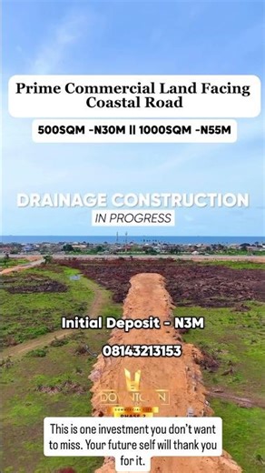 Downtown Lagos Commercial City Phase 2 ||📍Ibeju-Lekki. #foryou #forsale #investment