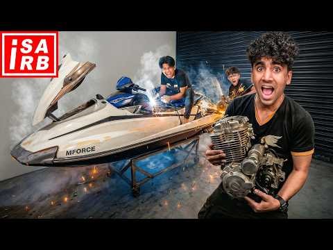 TUKAR MOTOR JADI JETSKI !!