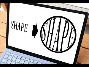 How to wrap text into a shape in Photoshop