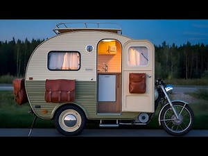 2025 Retro Motorcycle Camper Review – The Ultimate Adventure Setup!Description: