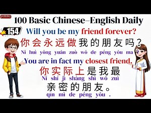 50+ Key Sentences To Learn English And Chinese Fast | Easy Talk Chinese