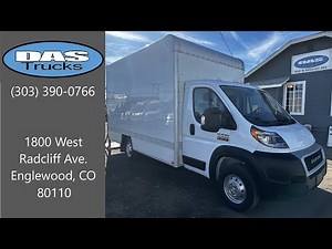 2021 Ram ProMaster 3500 Extended w/ 13' Tommy Gate