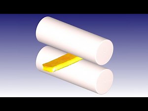 Tantalum Slab Rolling Simulation