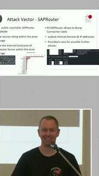 SAP Router: Forgotten Component With Scary Security Risks #shorts