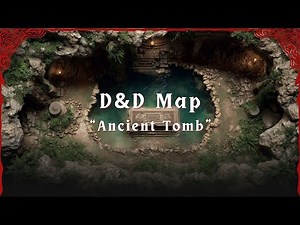 D&D Animated Battle Map: Ancient Tomb | Dynamic Dungeons Map Ambience