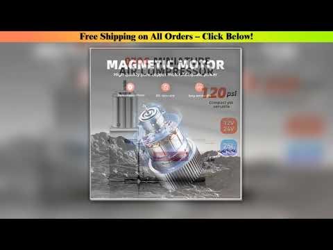 Air Seat Compressor 12V/24V Compatible with Grammer Maximo,Primo,Chicago Actimo,Compacto,Tractor