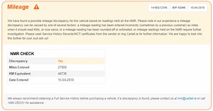 Mileage Check with Cartell - Ireland's No. 1 Car History Check