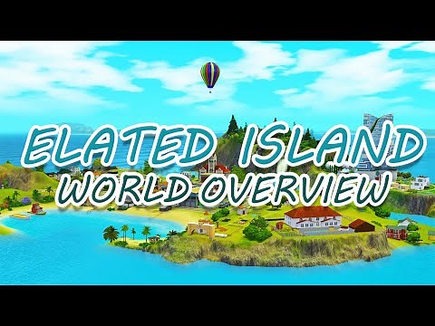 SMALL ISLAND WORLD Elated Island The Sims 3 World Overview