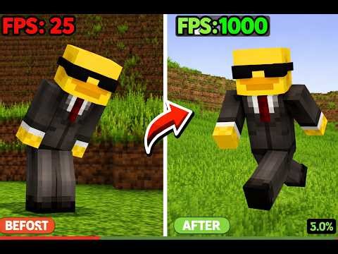 Minecraft FPS Boost 🚀 Best Mods + Settings (Low-End PC Fix!)