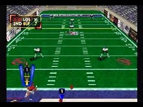 Kurt Warner's Arena Football Unleashed Gameplay Footage (PS1)