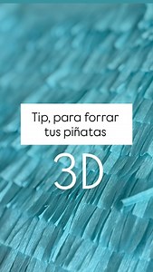 3.3K reactions · 168 shares | Tip súper útil Para forrar tus piñatas en 3D | pinatas_maggieynico | Facebook