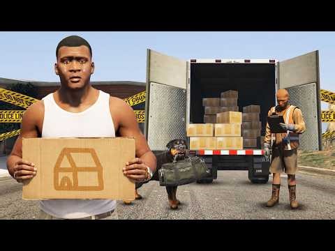 GTA 5 - Franklin LEFT His HOUSE & LOS SANTOS With Chop - Michael & Trevor Found Painful Escape!