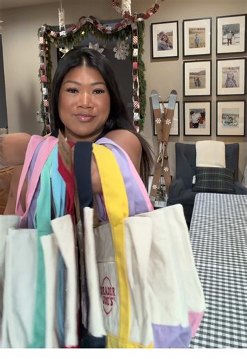 Trader Joe's Tote Bag Craft Night Ideas