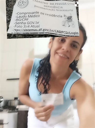 #pcd #autismo documentos para fazer cadastro da pessoa com deficiência