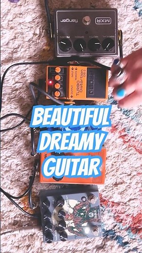 Tremolo After Reverb is Amazing 🎸 #shoegaze #ambientguitar #pedalboard #guitar