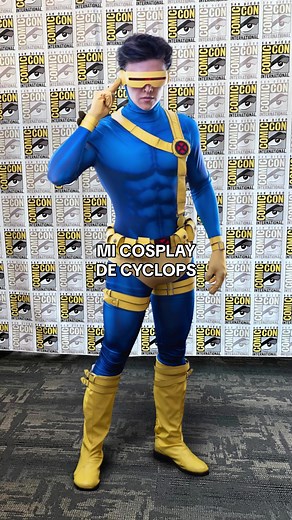 MI COSPLAY DE CYCLOPS… ⭐️⚡️ #NavyVlogs #AndresNavy #Cyclops #XMEN #XMEN97 #COMICCON #SDCC2024