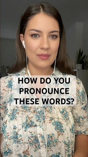 How do you pronounce these words? 🗣️#english #englishlearning #englishlesson #fyp #learnwithpaola