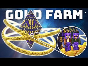 We Built an OPULENT Gold Farm in Minecraft