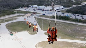 This Zip Line Will Take Astronauts To Safety If Something Goes Wrong With Their Rocket