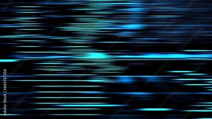 Seamless loop abstract modern blue striped gradient lines background. 4K animation - modern motion striped lines background with the effect of shadows and volume. Abstract design. 4k Loopable.