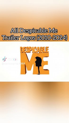 All Despicable Me Trailer Logos (2010-2024)| #despicableme #trailerlogos #illumination #animatedmovies