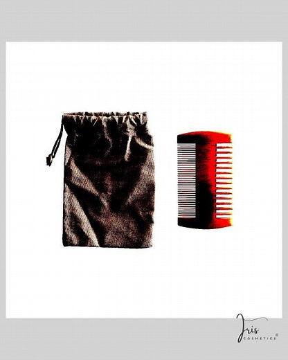 Iris Cosmetics Bamboo Beard Comb