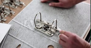 Assemble binder folder on rings with your own hands. Design features and assembly of recorder folder