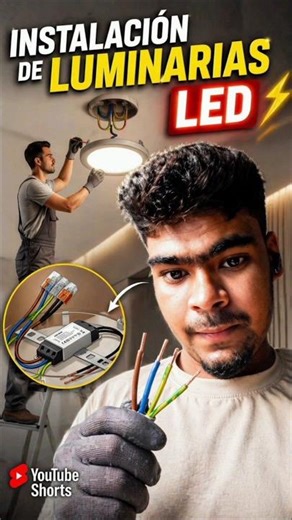 💡 Learn how to install LED ceiling lights step by step!