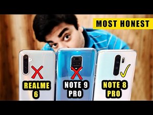 Redmi Note 9 Pro vs Realme 6 FULL COMPARISON - UNEXPECTED WINNER #RealTruth