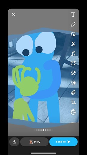 My creature I made it was based on somebody 1170 ￼