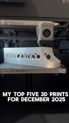 2025 December 3D Print Summary: Bambulab P1S Review