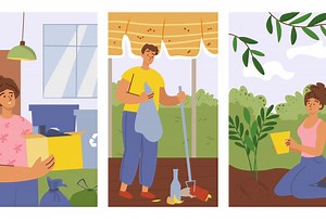 Save Ecology 2D Animation