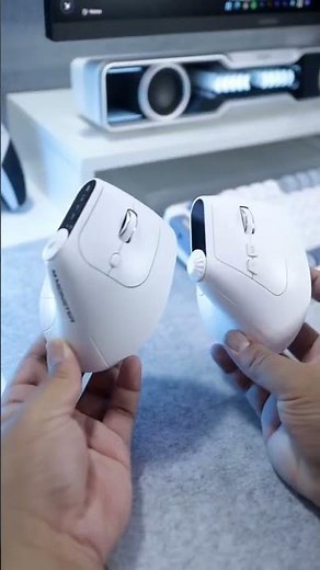 Bluetooth Ergonomic Vertical Wireless Mouse with Adjustment Knob – Elevate Pro