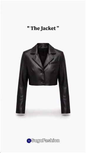 Edgy All Black Outfit Inspo! 🖤 Leather Jacket & Knee High Boots Style #ootd #shorts