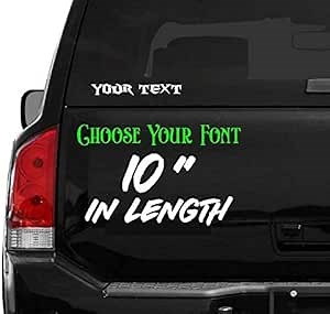 Social Media Custom Vinyl Lettering for Cars, Trucks, Boats, Marine, Doors, Windows, Glass, Signs, Windshields, Letters, Numbers, Personalized Decal, Instagram, Facebook, TikTok, YouTube