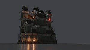 Voxel Victorian procedural house generator