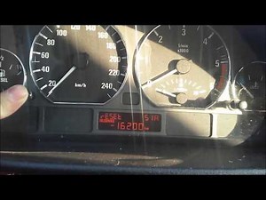 BMW E46 Kasowanie inspekcji olejowej / Oil Inspection Service Light Reset